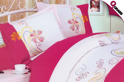 For QR199 Decorate Your Bedroom with a Six-Piece Bed Sheet Set - Choose from 12 Stylish Designs! (QR399 Value)